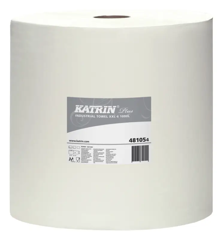 Katrin Putzpapier weiss 4-lagig 38 x 36 cm 1000 Blatt Markenprodukt