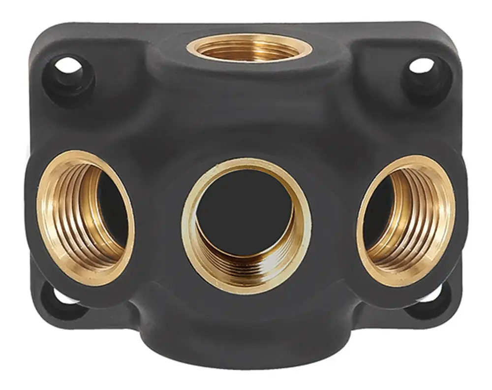 Preiswert Riegler Endverteilerdose Kunststoff Innengewinde 1 x G1/2" + 3 x G1/2