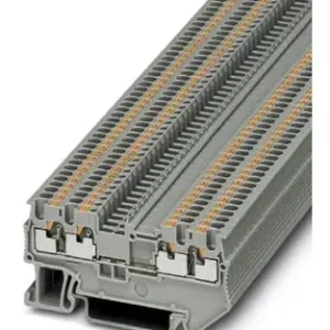 Phoenix Contact Reihenklemme 0,14-1,5 qmm 1 Etage grau 17,5A TS35 Hutschiene 35 mm Markenware