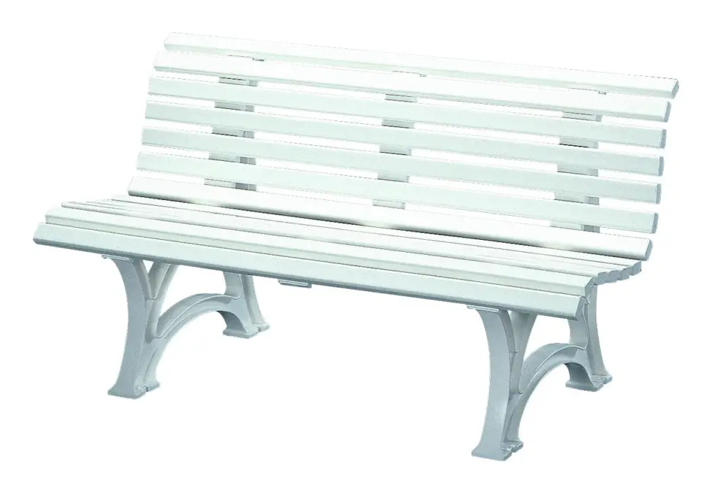 Blome Gartenbank Helgoland 3-Sitzer Länge 1500 mm weiß Preis Gesenkt