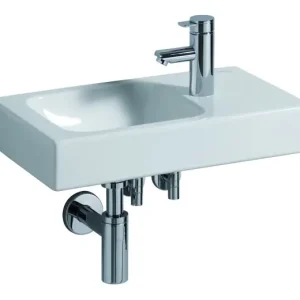 Geberit iCon Waschtisch 530 mm x 310 mm rechts - Weiß Alpin Online Kaufen