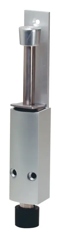 KWS 1224 Türfeststeller 90 mm Hub Stopfen schwarz Neu Im Sortiment