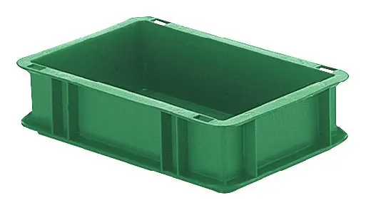 Mega-Angebot LA KA PE Stapeltransportkasten 300 x 200 x 75 mm grün(Verpackungseinheit: 8Stück)