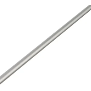 Markenware Gustav Alberts Alu-Rundrohr 2000 / 10 x 1 mm silberfarbig