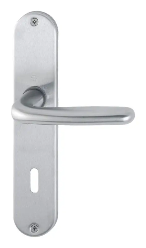 Hoppe Garnitur Schild F69 E1850Z / 302 8 / 72 OB Finale Aktion