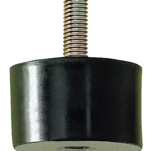 Gummi-Metall-Puffer Ausführung B 15 x 15 mm M5 x 12 Markenware