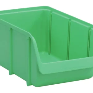 Zertifiziert Hünersdorff Sichtbox grün Größe 4 B207xH155xT332 mm