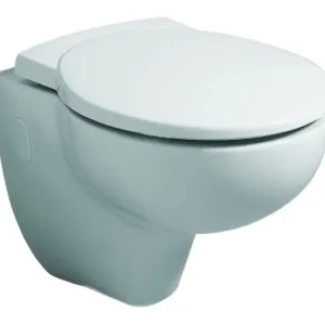 Geberit Joly WC-Sitz mit Deckel ohne Absenkautomatik - Weiß Alpin Neu