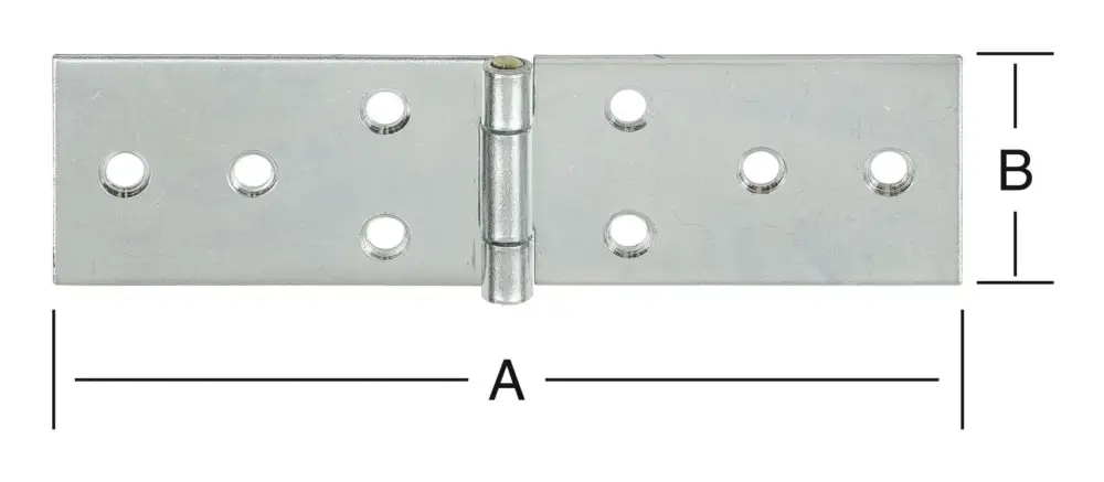 Vormann TischBänder breit 140 x 34 mm Nr.505140Z Mega-Angebot