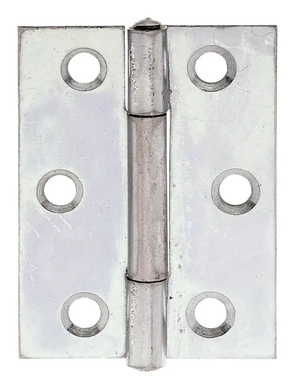 Neue Ware Gustav Alberts Scharnier gerollt/halbbreit verzinkt, 1/2/50 mm