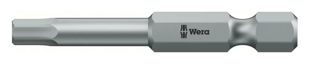 Wera Bit 1/4" Din3126 E6,3 Hex 3 x 50 mm zähhart Neuheit