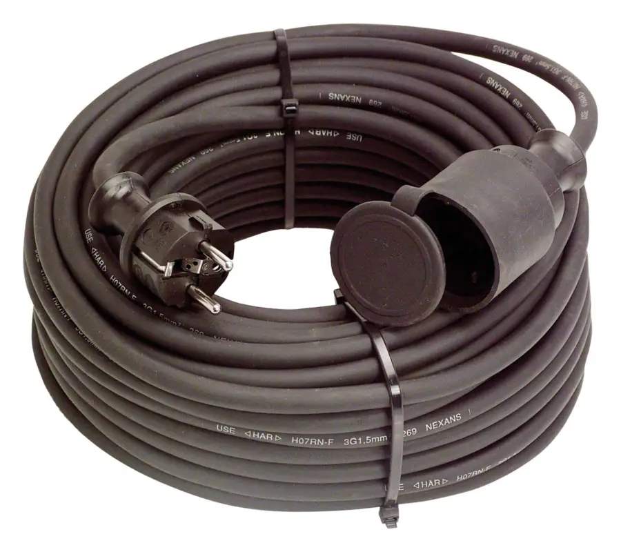 AS Schwabe Gummi-Verlängerung 10 m H07RN-F 3G1,5 Sonderangebot