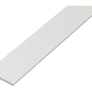 Gustav Alberts Flachstange Kunststoff, weiß, 25 x 2/2m Top-Seller