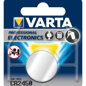 Zertifiziert Varta Electronics Lithium CR 2450 3V 1 Blister