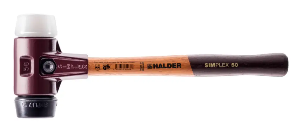 Finale Aktion Halder Schonhammer Simplex 60 mm Gummi / Superplastik