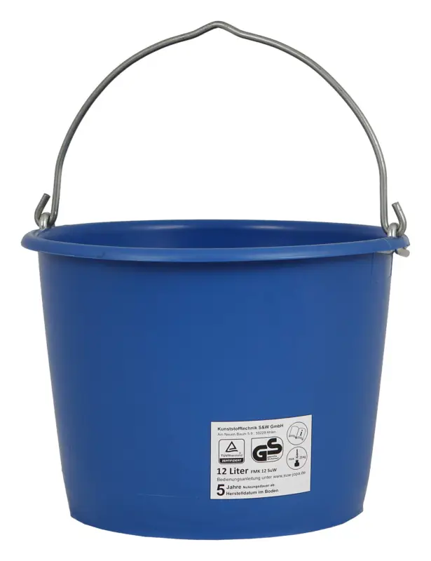 Garantierte Lieferung Jopa Baueimer 12 L kranbar blau