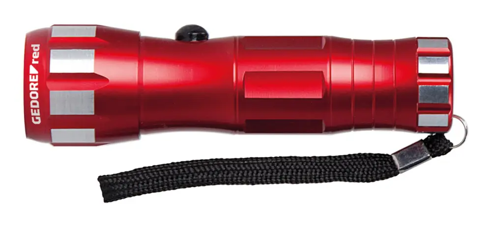 Gedore Red R95300017 Taschenlampe 1x LED Weite 25-30m 3xAAA Aluminium Ausverkauf