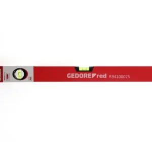 Gedore Red R94100075 Wasserwaage 600 mm 2x Libelle Aluminium Billig