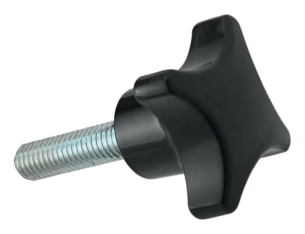 Top-Seller Fortis Kreuzgriff DIN6335A Duroplast, Form L, 40 mm, M 8 x 30, Inhalt: 5 Stück