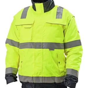 Geprüft Fortis Warnjacke Arthur 2.0 gelb-marine, Größe M