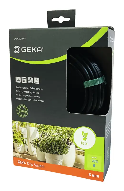Preis Gesenkt Geka Bewässerungs-Set Balkon/Terrasse Drip(Verpackungseinheit: 3Stück)