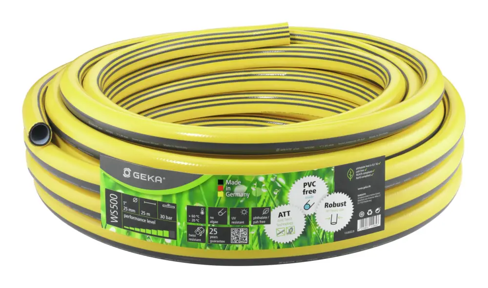 Geka plus Wasserschlauch WS500 1"/25 mm 25 m Kracherpreis