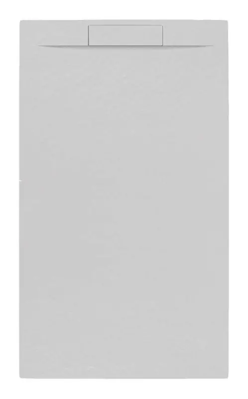 Schröder Wannentechnik Slatestone Cover E Rechteckduschwanne 1000 x 800 mm - Perlgrau Kracherpreis