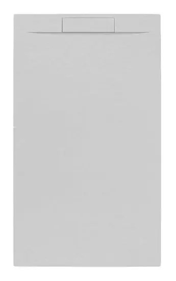 Letzte Chance Schröder Wannentechnik Slatestone Cover E Rechteckduschwanne 1000 x 1000 mm - Perlgrau