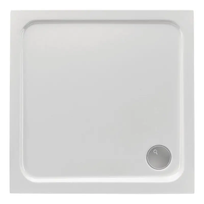 Schröder Wannentechnik Tia Plus E Quadratduschwanne 900 x 900 mm - Weiß Neuheit