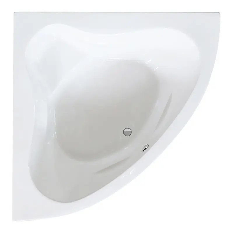 Heißes Angebot Schröder Wannentechnik Borneo Eckbadewanne 1600 x 1600 mm - Weiß