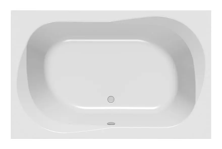 Schröder Wannentechnik Kupa E Rechteckbadewanne 1950 x 1250 mm - Weiß Neu