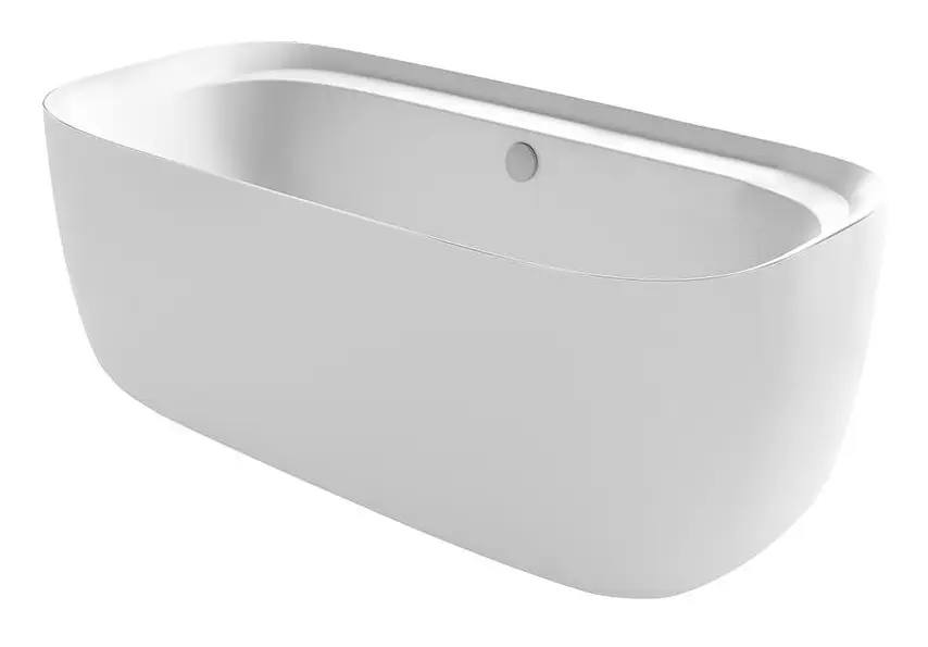 Schröder Wannentechnik Lutter Freistehende Ovalbadewanne 1700 x 845 mm - Weiß Geprüft