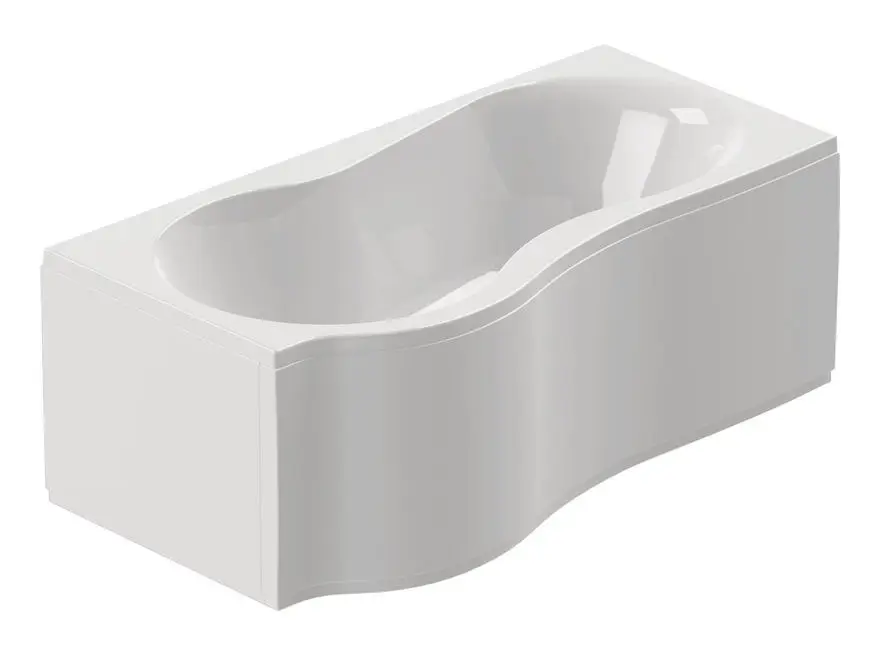 Schröder Wannentechnik Flore Kombibadewanne mit Schürze links 1700 x 750 mm - Weiß Bestpreis
