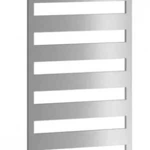 Aktuell Kermi Casteo-E Bad- und Wohnheizkörper WRX - Regler Ausführung rechts 500 x 986 x 30 mm - Glanzsilber / Weiß