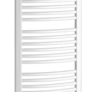 Kermi Basic R-E Bad- und Wohnheizkörper WRS - Regler Ausführung links gebogen 749 x 1172 x 35 mm - Weiß / Weiß Rabatt