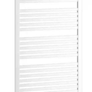 Aktuell Kermi Geneo quadris-E Bad- und Wohnheizkörper WRX - Regler Ausführung links 447 x 814 x 32 mm - Weiß / Weiß