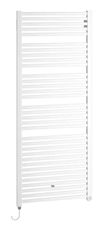 Kermi Geneo quadris-E Bad- und Wohnheizkörper WRX - Regler Ausführung links 896 x 814 x 32 mm - Weiß / Weiß Finale Aktion