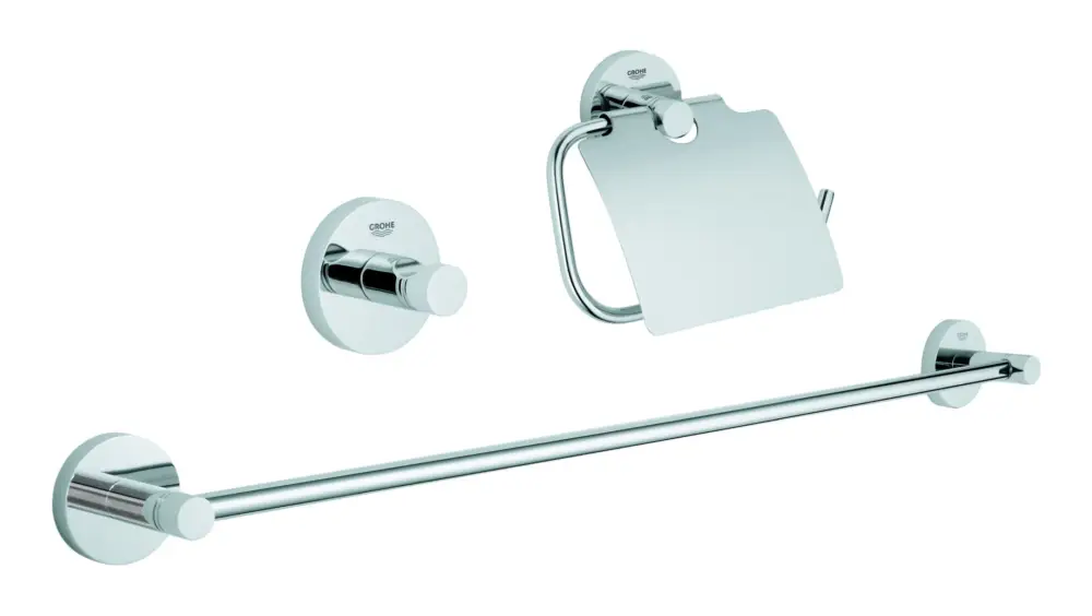 Günstig Grohe Essentials Bad-Set 3 in 1 - Chrom