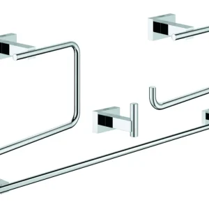 Must-Have Grohe Essentials Cube Bad-Set 4 in 1 Variante 1 - Chrom