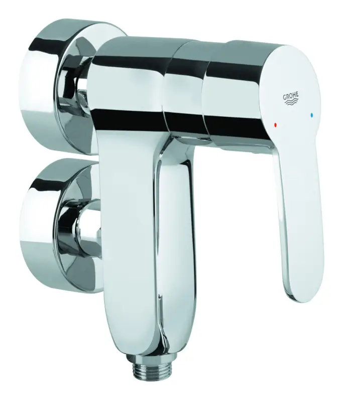 Grohe Eurostyle Cosmopolitan Vertica Einhand-Brausebatterie - Chrom Geprüft