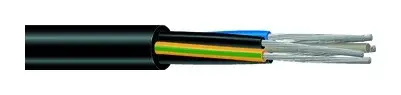 Top-Preis PVC-Schlauchleitung H05VV-F5G1,5 qmm, schwarz, 100 m(Verpackungseinheit: 100Meter)