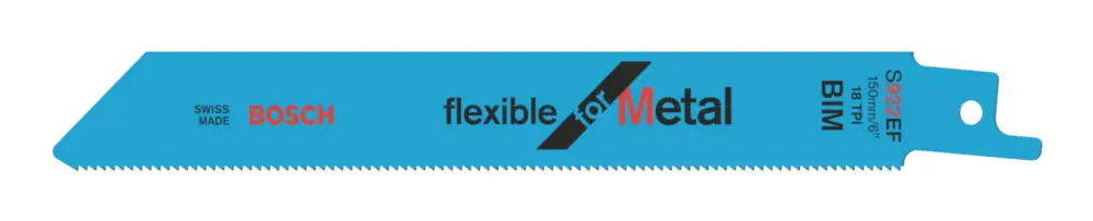 Bosch Zubehör Säbelsägeblatt S 922 EF, Flexible for Metal - 25er Pack Sofort Bestellen