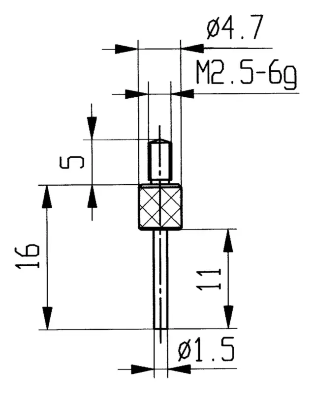 Knallerangebot Käfer Messeinsatz Stahl Abbildung 14 / 1,5 mm