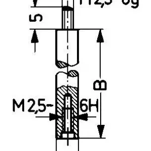 Ausverkauf Käfer Verlängerungsstück 90 mm