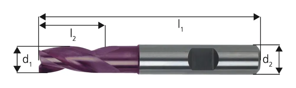Sonderaktion Forum Schaftfräser 6527L VHM TiAlN 6 mm HB Z 3