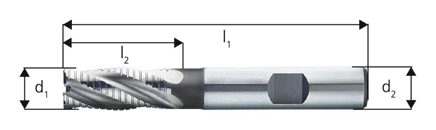 Forum Schaftfräser D844K HSSE 11 mm NF Neue Ware