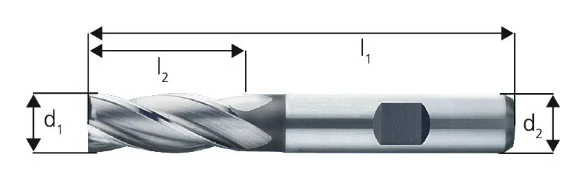Forum Schaftfräser D844K HSSE 2 mm Billig