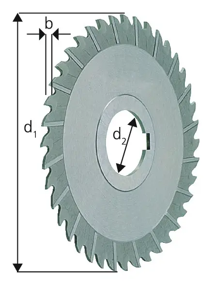Billig Forum Scheibenfräser D1834A HSSCo5 125 x 5 mm