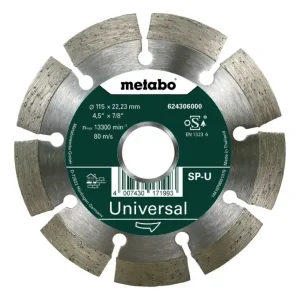 Metabo Diamant-Trennscheibe SP - U, 115 x 22,23 mm im Blister Preis Gesenkt