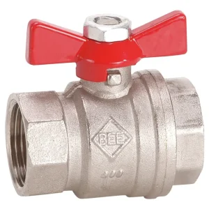Bee Kugelhahn BR 990.3 Flügelgriff, IG/AG G 3/8", PN40, Messing Sichere Zahlung